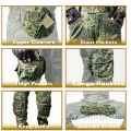 TACS Field Combat Uniform con cuscinetti morbidi